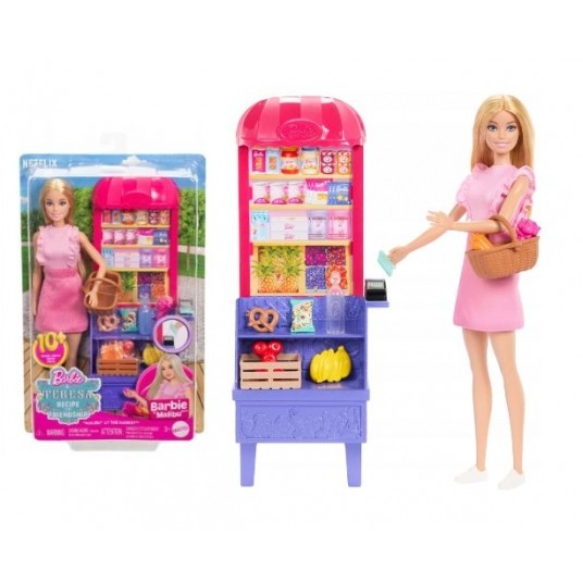 BARBIE MALIBU LALKA NA ZAKUPACH + AKCESORIA/4 -zdjęcie numer 1