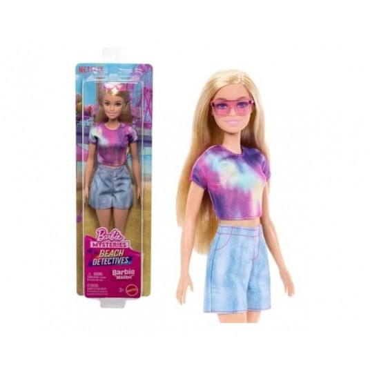 BARBIE MALIBU MYSTERIES LALKA BEACH DETECTIVES -zdjęcie numer 1
