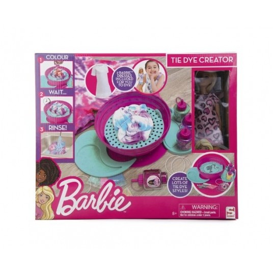 BARBIE MASZYNA CREATOR TIE DIE LALKA + SUKIENKA/6 -zdjęcie numer 1