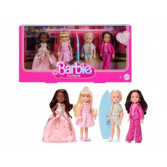 BARBIE MOVIE ZESTAW 4 LALECZEK CHELSEA BARBIE KEN -zdjęcie numer 1