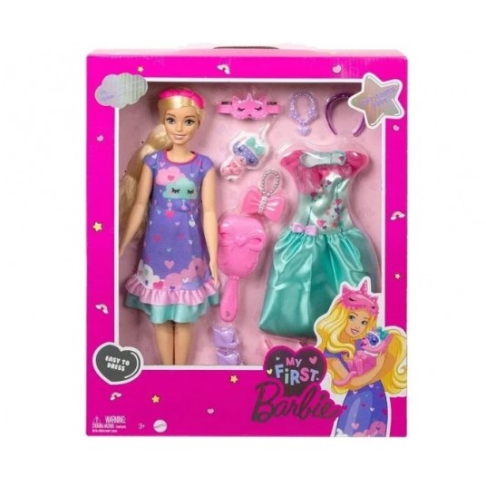 BARBIE MY FIRST BARBIE LALKA + AKCESORIA /4 -zdjęcie numer 1