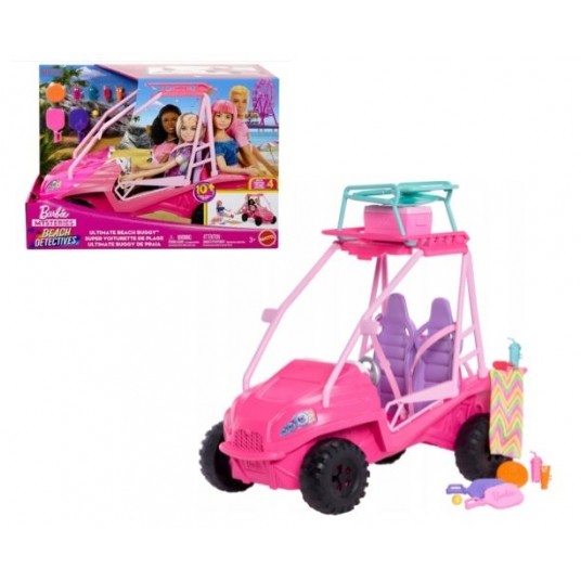 BARBIE MYSTERIES BEACH DETECTIVES AUTKO BUGGY -zdjęcie numer 1