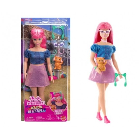 BARBIE PLAŻOWI DETEKTYWI LALKA DAISY / -zdjęcie numer 1