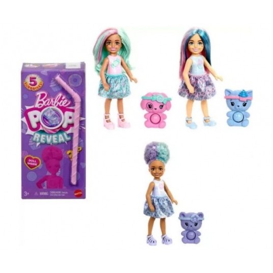 BARBIE POP REVEAL KARTONIK SERIA 5 CIASTECZKOWA/4 -zdjęcie numer 1