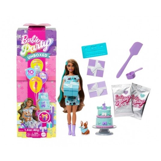 BARBIE REVEAL PARTY UNBOXED LALKA NIESPODZINAKA /3 -zdjęcie numer 1