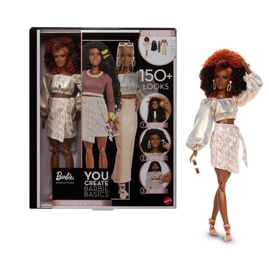 BARBIE SIGNATURE LALKA BASIC YOU CREATE 002 -zdjęcie numer 1