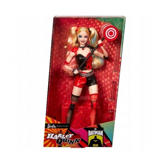 BARBIE SIGNATURE LALKA HARLEY QUINN DC BATMAN /1 -zdjęcie numer 1