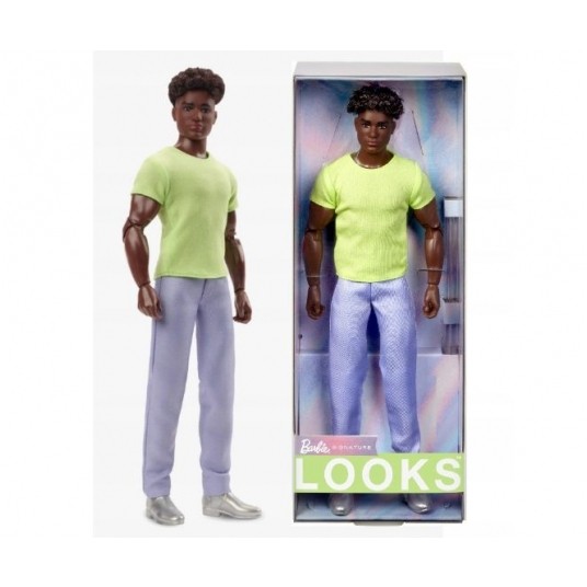 BARBIE SIGNATURE LOOKS 25 LALKA MODNY KEN / 3 -zdjęcie numer 1