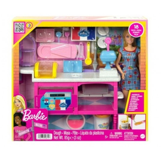 BARBIE ZESTAW CIASTKARNIA + LALKA /3 -zdjęcie numer 1