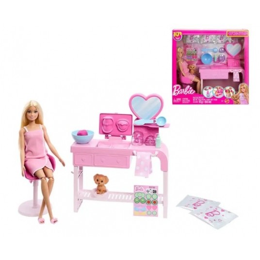 BARBIE ZESTAW SPA LALKA + AKCESORIA -zdjęcie numer 1
