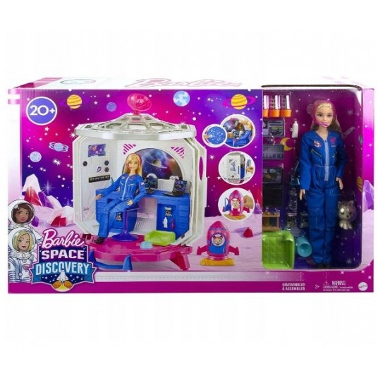 BARBIE ZESTAW STACJA KOSMICZNA + LALKA /1 -zdjęcie numer 1