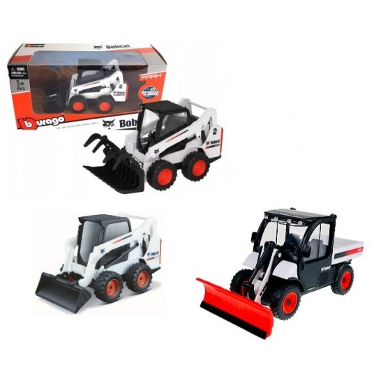 BBURAGO DIE CAST BOBCAT MOTORIZED ASST /12 -zdjęcie numer 1