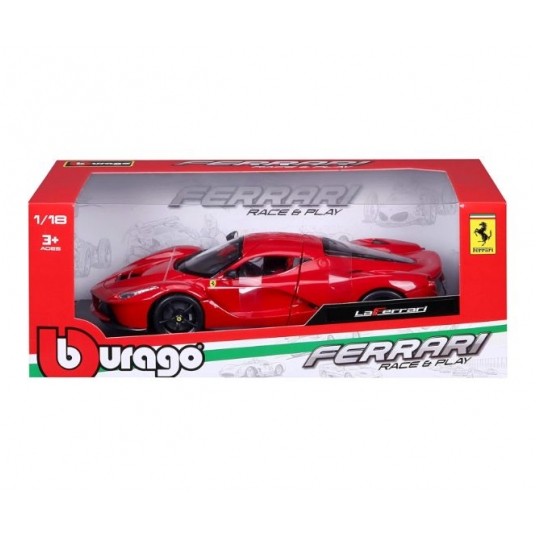 BBURAGO FERRARI LA FERRARI 1:18 /4 -zdjęcie numer 3