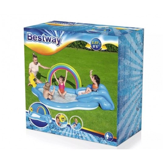 BESTWAY DMUCHANY PLAC ZABAW ZE ZJEŻDŻALNIĄ /3 -zdjęcie numer 1