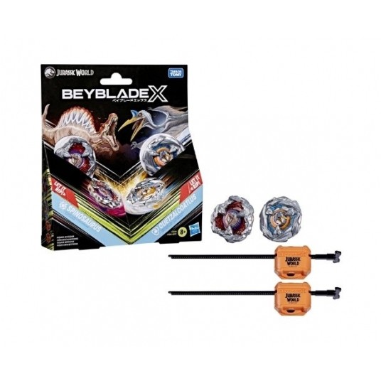 BEYBLADE X JURASSIC SPINOSAURUS VS QUETZALCOATLUS -zdjęcie numer 1