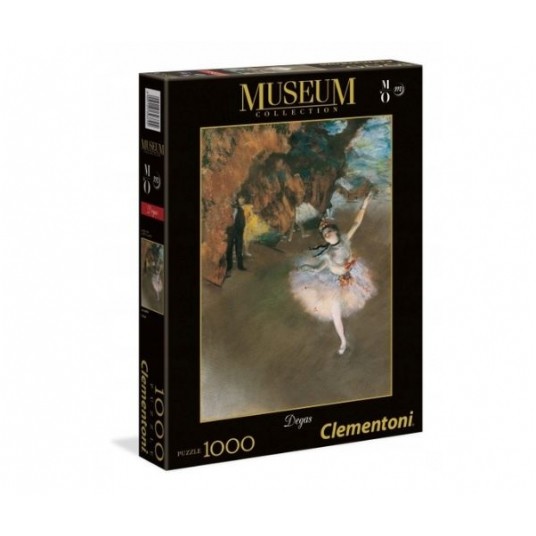 CLEMENTONI PUZZLE 1000 DEGAS BALET L'ETOILE -zdjęcie numer 1