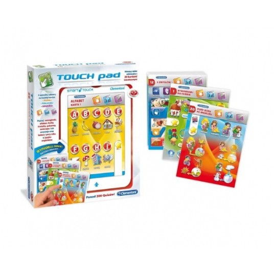 CLEMENTONI TOUCH PAD ASST. MAG. KARTY /6 -zdjęcie numer 1