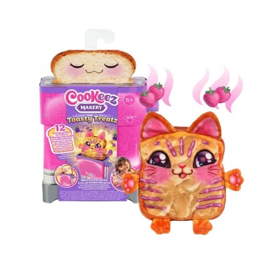 COOKEEZ MAKERY MASKOTKA ZESTAW TOSTOWY TOSTER /12 -zdjęcie numer 1