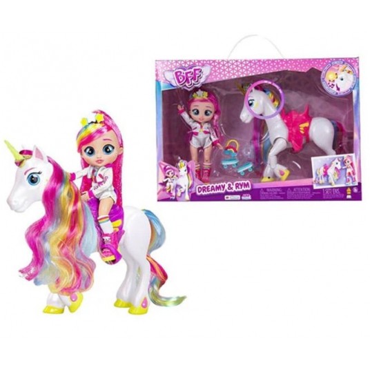 CRY BABIES BFF DOLL LALKA + KOŃ DREAMY I RYM /2 -zdjęcie numer 1