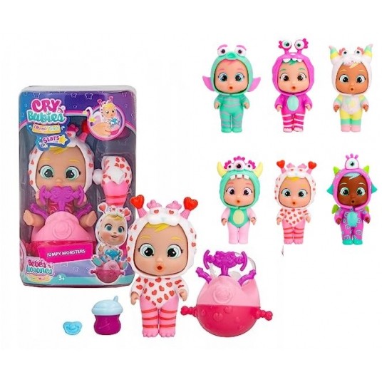 CRY BABIES MAGIC TEARS JUMPY MONSTER LALKA W1 /4 -zdjęcie numer 1