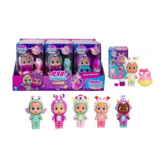 CRY BABIES MAGIC TEARS JUMPY MONSTER LALKA W2 /4 -zdjęcie numer 1