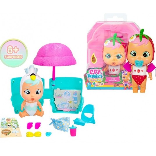 CRY BABIES MAGIC TEARS TROPICAL LALKA + AKC. /12 -zdjęcie numer 1