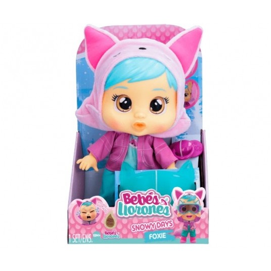 CRY BABIES SNOWY DAYS LALKA FOXIE /4 -zdjęcie numer 1