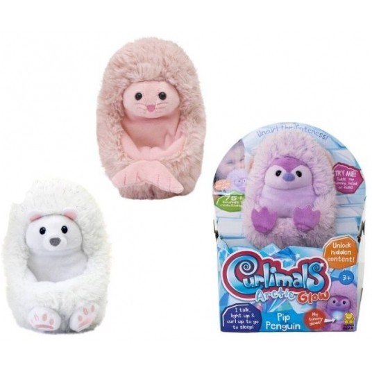 CURLIMALS ARCTIC GLOW ZWIERZAK PINGWIN/MIŚ/FOKA /6 -zdjęcie numer 1