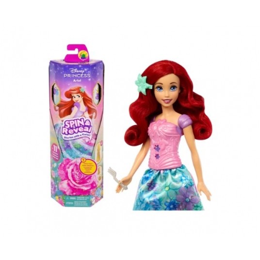 *** DISNEY PRINCESS LALKA ARIELKA SPIN & REAVEAL/2 -zdjęcie numer 1