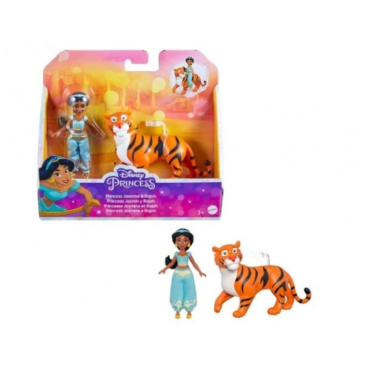 DISNEY PRINCESS LALKA JASMINA DŻASMINA I TYGRYS /4 -zdjęcie numer 1