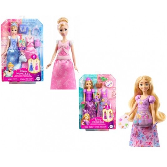 DISNEY PRINCESS LALKA KSIĘŻNICZKA AKCESORIA ASS /4 -zdjęcie numer 1