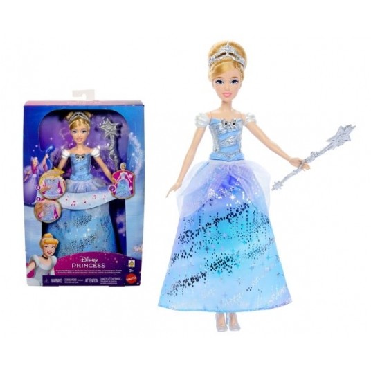 DISNEY PRINCESS LALKA MAGICZNY KOPCIUSZEK /4 -zdjęcie numer 1