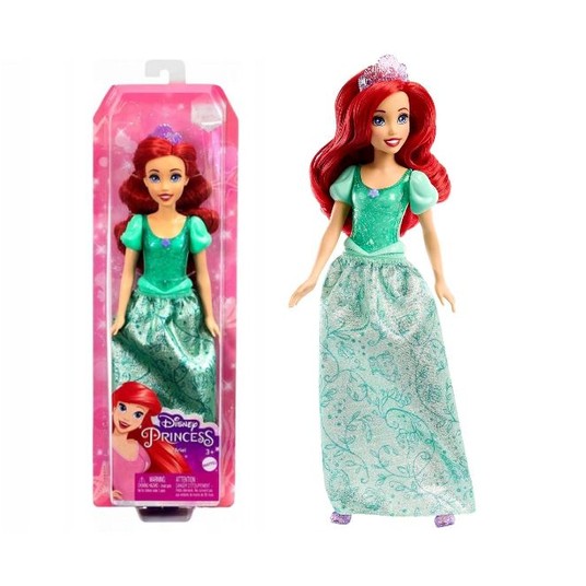 DISNEY PRINCESS LALKA PODSTAWOWA ARIELKA /5 -zdjęcie numer 1