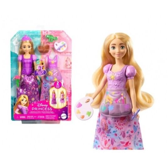 DISNEY PRINCESS LALKA ROSZPUNKA + AKCESORIA /4 -zdjęcie numer 1