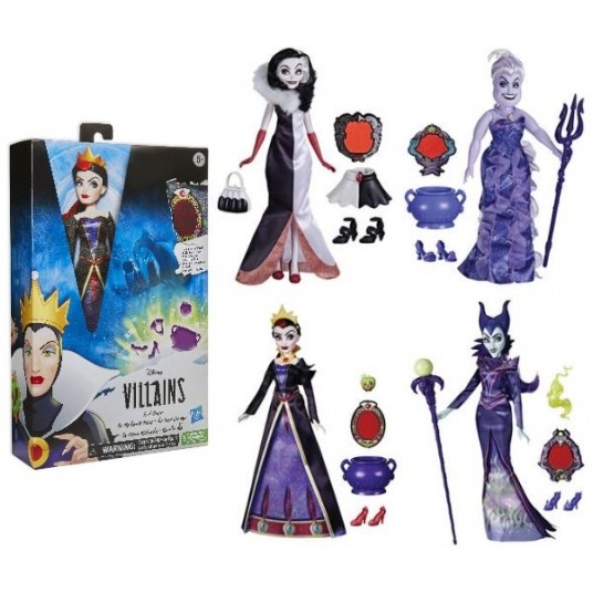 DISNEY PRINCESS LALKA VILLAINS /4 -zdjęcie numer 2