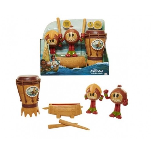 DISNEY VAIANA - MOANA ZESTAW PERKUSJA + FIGURKI /2 -zdjęcie numer 1