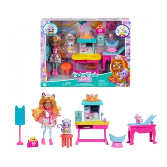ENCHANTIMALS CITY TAILS KLINIKA WETERYNARZ /5 -zdjęcie numer 1