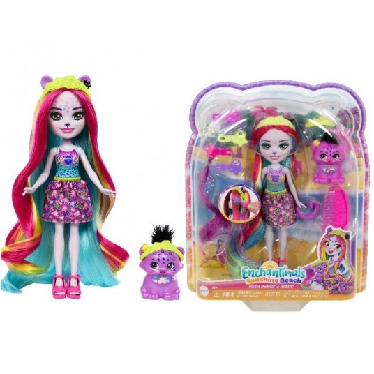 ENCHANTIMALS LALKA DELUXE PERSIDA PANTHER /4 -zdjęcie numer 1