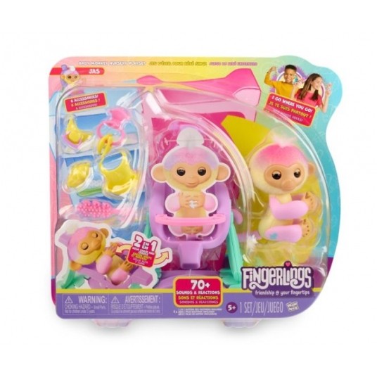 FINGERLINGS DELUX 2.0 INTERAKTYWNA MAŁPKA /2 -zdjęcie numer 1