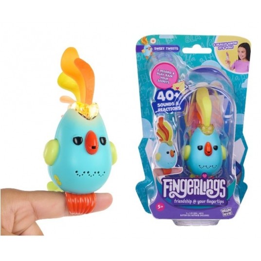 FINGERLINGS SWEET TWEETS INTERAKTYWNY PTASZEK /2 -zdjęcie numer 1
