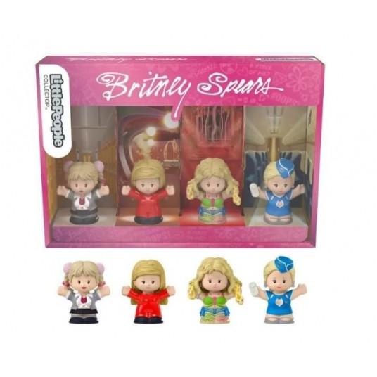 FISHER PRICE LITTLE PEOPLE BRITNEY SPEARS 4 SZT./1 -zdjęcie numer 1