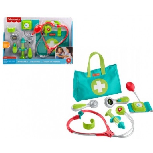 FISHER PRICE MEDICAL KIT ZESTAW DOKTORA /5 -zdjęcie numer 1