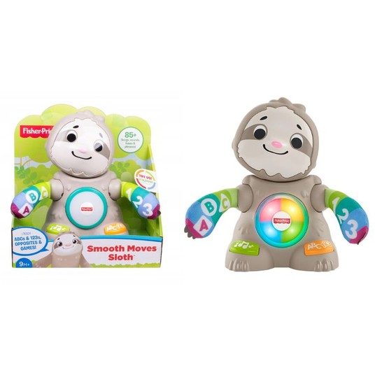 FISHER PRICE SMOOTH MOVES SLOTH INTERAKTYWNY LENIWIEC /2 -zdjęcie numer 1