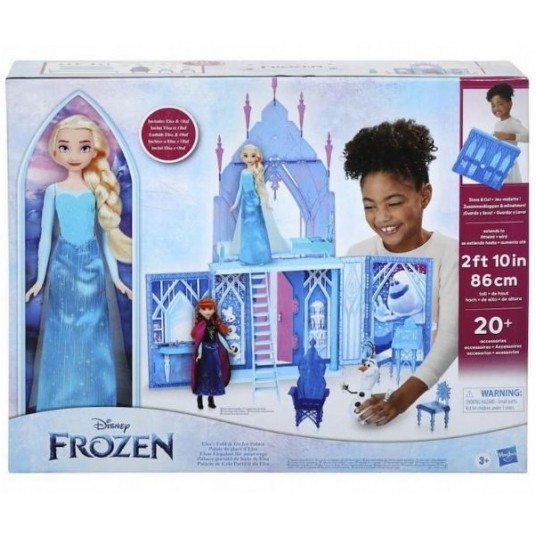 FROZEN KRYSZTAŁOWY ZAMEK + LALKA ELSA /2 -zdjęcie numer 1