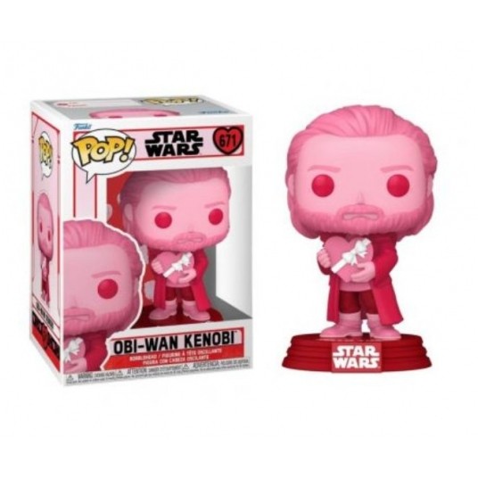FUNKO POP! VALENTINES STAR WARS OBI-WAN KENOBI /6 -zdjęcie numer 1