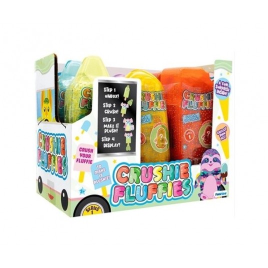 FUNRISE CRUSHIE FLUFFIES 19cm DISPLAY MIX / 6 -zdjęcie numer 1