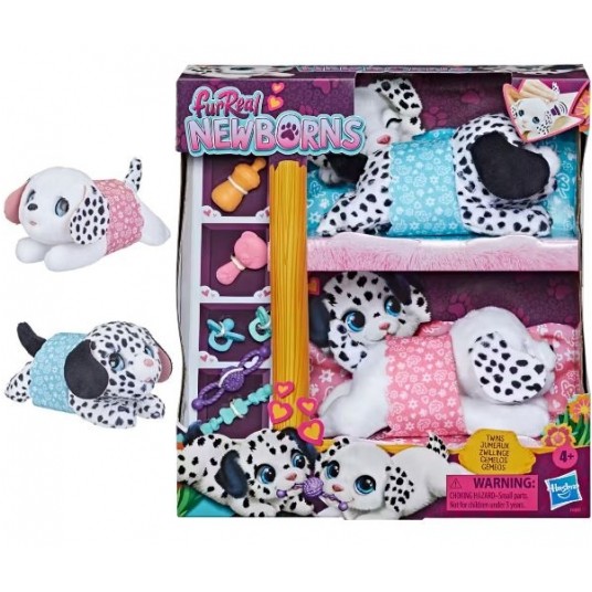FURREAL NEWBORNS INTERAKTYWNY PIESEK x2 -zdjęcie numer 1