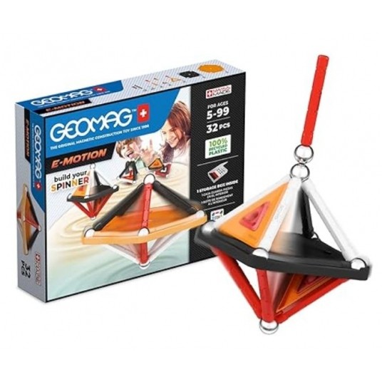 GEOMAG KLOCKI MAGNETYCZNE E-MOTION SPINNER 32el /5 -zdjęcie numer 1