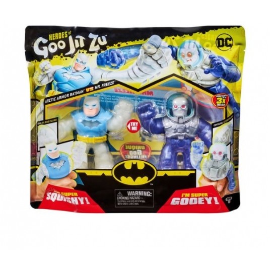 GOO JIT ZU ARCTIC BATMAN VS MR. FREEZE 2-PACK -zdjęcie numer 1
