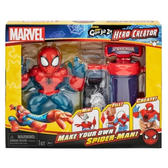 GOO JIT ZU FIGURKA MAKE YOUR OWN SPIDERMAN /6 -zdjęcie numer 1